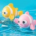 Set Of 3 Little Playing Water Toy Clown Fish - Wind-Up Fish Bath Toys - Self-Propelled Swimming Action For Bathtub & Pool Fun, Battery-Free, Perfect For Gifts - Summer Bathroom Bath Toy 