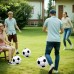 3pcs Inflatable Soccer Toy, 12 Inch Beach Balls for Summer Parties, Beach Pool Party Toys, Ideal for Family Parties, Outdoor & Indoor Games, Holiday Events, Water Play Sports Supply, Mother's Day Gift