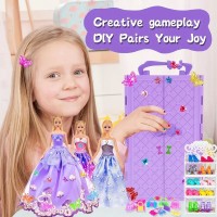 Fashion 91pcs 11.5 Inch Girl Doll With Clothes Accessories And Closet, Princess Gowns, Fashion Dresses, Outfits, Swimsuits.Doll Dress Up Toys For Girls Kids Toddlers.Christmas Gift For Ages 3+